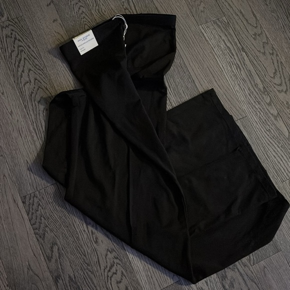 Max Studio Black Pintuck Wide Legs pleated dressy trousers size M - Picture 14 of 16